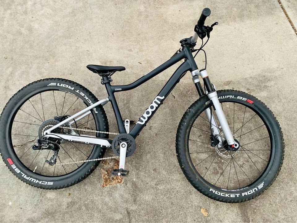 Woom Off Air 5 Mountain Bike – Black (24”)